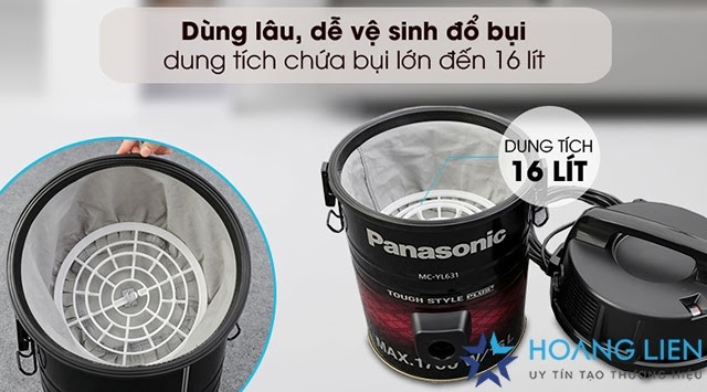 Hộp chứa bụi dung tích 16 lít